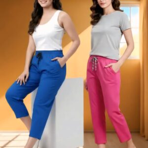 Womens Stretchable Capri With Super Soft Fabric