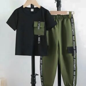 PINAMONI Boys T-shirt and Pant Pair